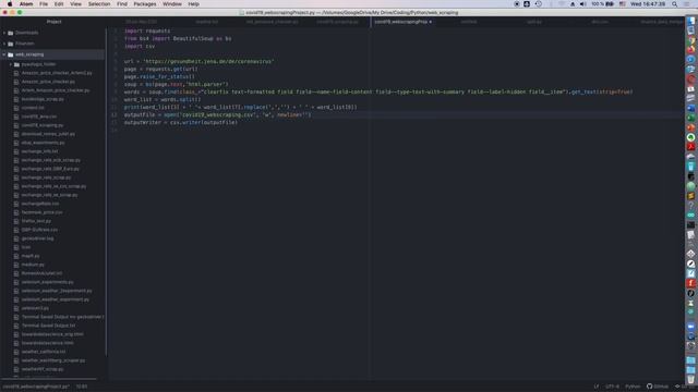 Requests Python API and BeautifulSoup For Web Scraping on Mac смотреть онлайн