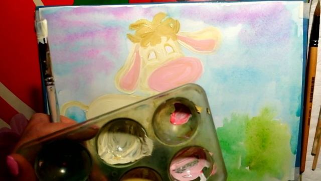 Как нарисовать сказочного бычка. смотреть онлайн