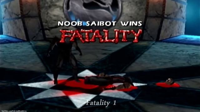 Noob Saibot Evolution all Fatality Все добивания MK2 to MKX смотреть онлайн