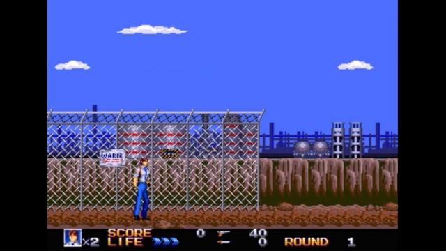 Sega Mega Drive 2 (Smd) 16-bit Rolling Thunder 3 Round 1