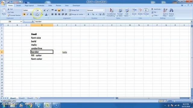 Excel Ribbon menu part 2 смотреть онлайн