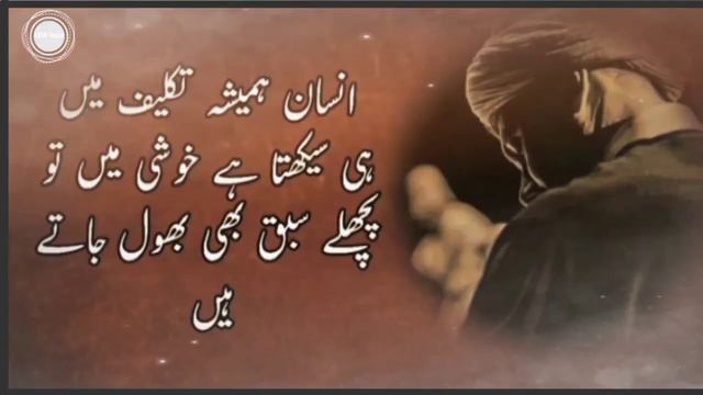 Zindgi Mein Kabhe Bhe Pachtawye K Ansoo Mat Bahao Balkhye|Qoutes in Urdu|Qoutes in Hindi|Aqwal Zare смотреть онлайн