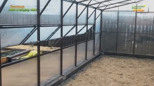 Теплица «Митлайдер 4М» – поместится все! Теплица с продвинутым проветриванием!