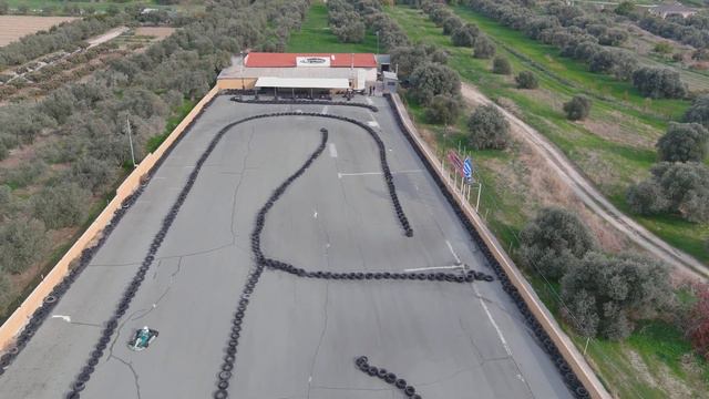 Autel Robotics EVO II Series drone footage of a Go-kart track in Greece MAX 0008 смотреть онлайн