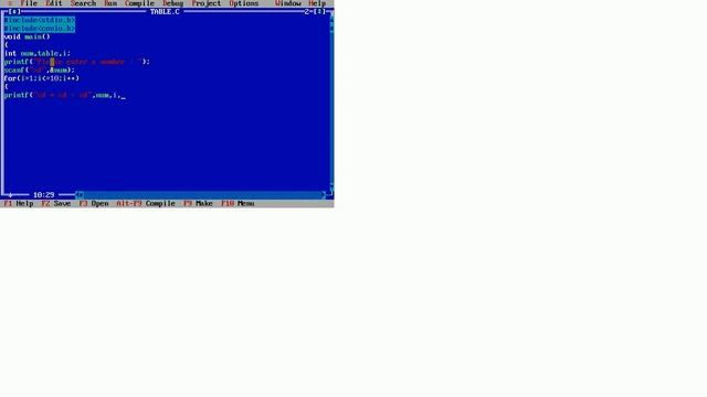 HOW TO MAKE TABLE IN C PROGRAMMING LANGUAGE смотреть онлайн