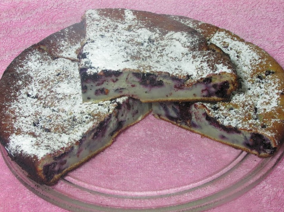 НЕРЕАЛЬНО ВКУСНЫЙ ПИРОГ С ЧЕРНИКОЙ! смотреть онлайн