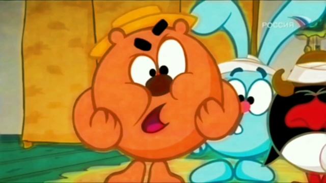 Вырезанный фрагмент из Смешариков 01.11.2005 смотреть онлайн