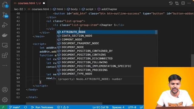 Creating a CRUD App | DOM Manipulation | Javascript | Web Development Course | Part - 2 | смотреть онлайн