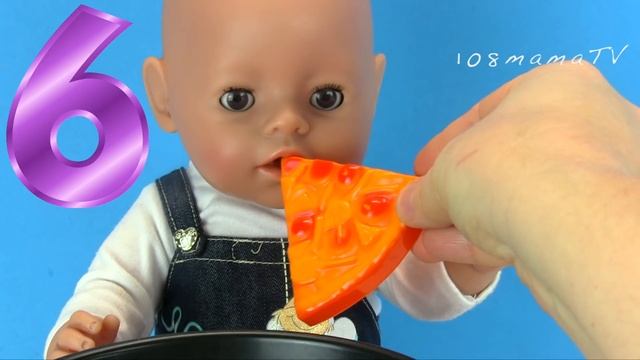 Миша в Кафе Кушает Пиццу Выбирает Конфету Учится Считать Мультик Как Мама и Беби Бон 108мама тв смотреть онлайн