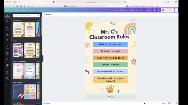 Create Classroom Posters in Minutes with @canva смотреть онлайн