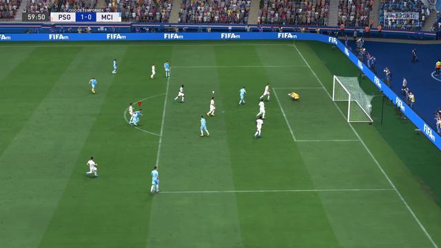 FIFA 22 Mahrez vê goleiro adiantado e bate com muita categoria смотреть онлайн