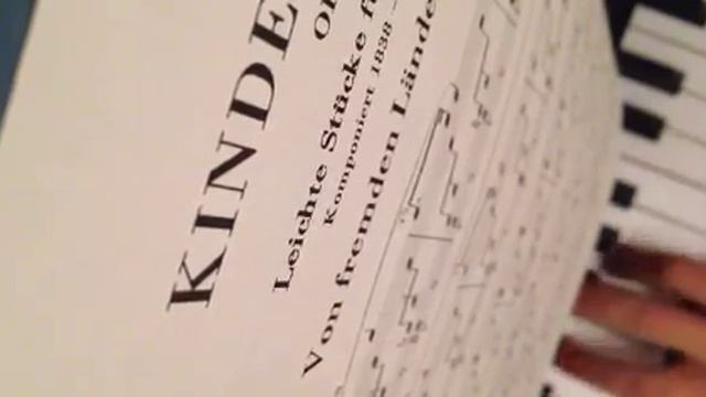 Schumann, Kinderszenen, op. 15, Von fremden Ländern und Menschen смотреть онлайн