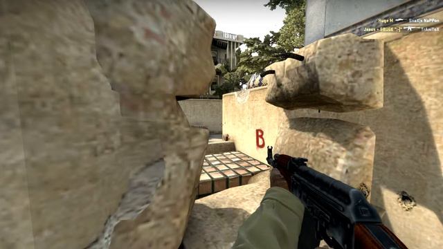 Cs go How to retake B Dust 2 смотреть онлайн