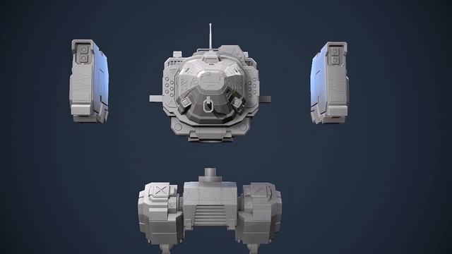 MWO Stalker 3D Printing Model | Assembly By Gambody