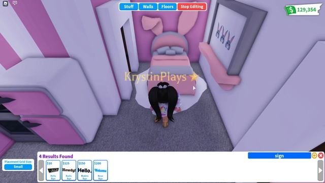 New SECRET PINK BUNNY *TINY HOME* Speed Build ? Adopt Me Roblox смотреть онлайн