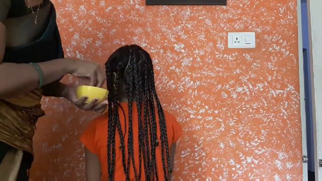Hair Straightening at Home for Girls!!!So Easy!!!!|No chemicals|No Heat!!!! смотреть онлайн