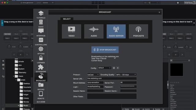 Live Radio Broadcasting with VirtualDJ 8 (Tutorial) ? смотреть онлайн