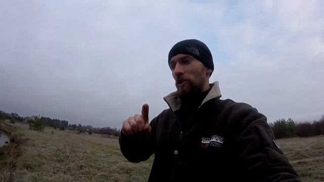 Установка жерлиц и висуль осенью, на малой реке Меглинка. За щукой осенью! смотреть онлайн