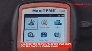 How to Update Autel MaxiTPMS TS508