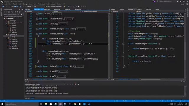 SFML / C++ Game Development 30 | 2D Space-shooter | Couch CO-OP, Leveling, Upgrades, Bosses & MORE! смотреть онлайн