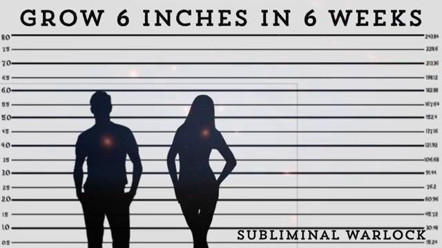 Grow 6 Inches In 6 Weeks! WARNING - EXTREMELY POTENT! HYPNOSIS SUBLIMINAL WARLOCK!