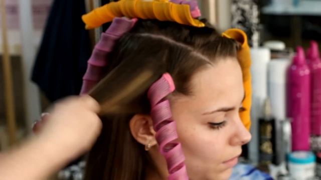 Бигуди спираль смотреть онлайн