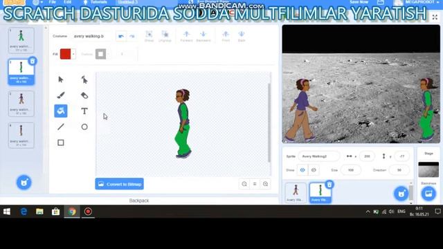 YANGI DASTUR/SPRAYT ORQALI MULTFILIM VA O'YIN YARATISH смотреть онлайн