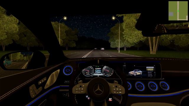 City Car Driving - Mercedes-AMG GT 63 S 2020 Steering Wheel смотреть онлайн