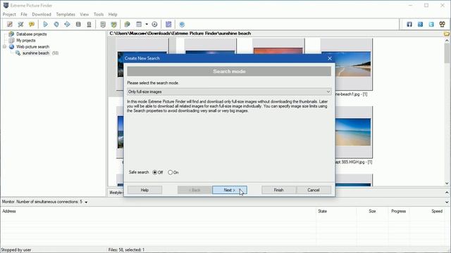 Search the web for pictures with Extreme Picture Finder смотреть онлайн