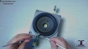 Ремонт ДВУХ ДИНАМИКОВ 20 ГДС, ЗАМЕНА ПОДВЕСОВ.