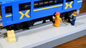 лего самоделка метро поезд 81-540.2 "Пришелец"
