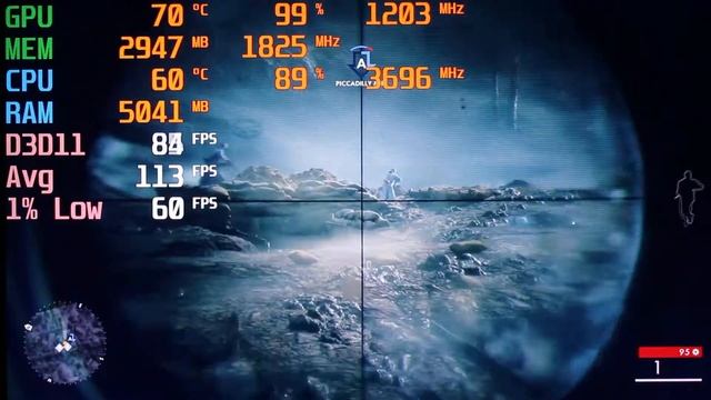 Battlefield 1 on Intel Pentium Gold G5400 with RX 570 FPS TEST in 2019 смотреть онлайн