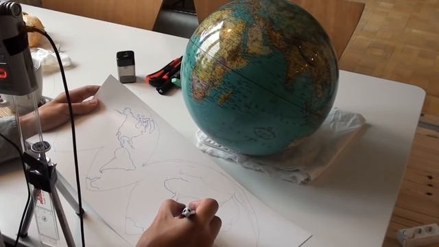 ASMR Drawing Map of the World - Orange Peel - Cough Drop - Soft Spoken смотреть онлайн