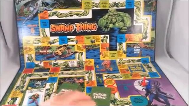 Swamp Thing Board Game by DC and Roseart Review смотреть онлайн