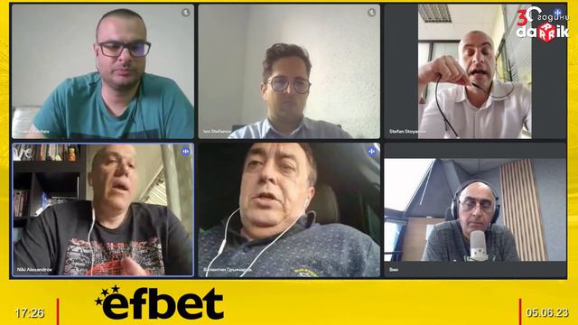 СПОРТНОТО ШОУ НА ДАРИК РАДИО - КОМЕНТАРНО СТУДИО смотреть онлайн