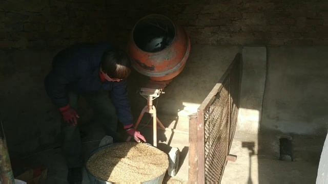 Приготовление корма для свиней. Кормление поросят ✅ смотреть онлайн