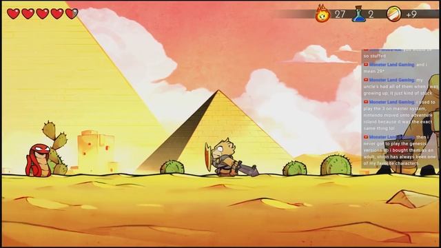 Wonder Boy: The Dragon's Trap. Full Walkthrough (PS4 Remake) смотреть онлайн