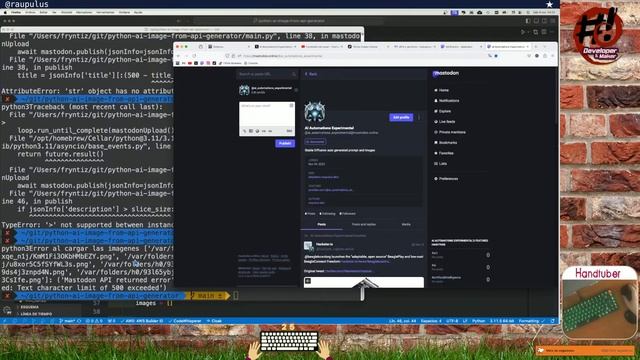 Integramos bot para Publicar en Mastodon con nuestro proyecto AI - Laravel, python, bots, stable … смотреть онлайн