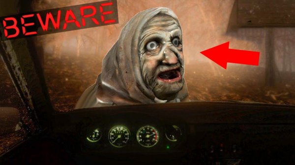 ВРЕЗАЛСЯ В СТАРУЮ СТРАШНУЮ БАБКУ! ПОБЕГ ОТ БАНДИТОВ В ЛЕСУ! ЖУТКАЯ ХОРРОР ПОГОНЯ В Beware