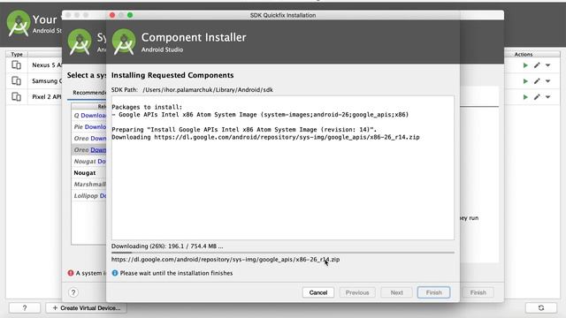 How to install Samsung Galaxy S9 Emulator on Android Studio on Mac OS смотреть онлайн
