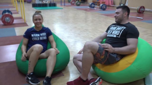 Rebeka Koha Interview Before Weightlifting World Championship смотреть онлайн
