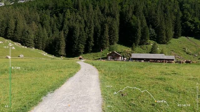 2022 Ebenalp Schweiz Wunderland | Trail Running Video für Laufband Training | Virtual Run #34 смотреть онлайн