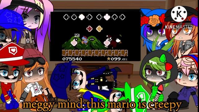 smg4 crew react to MX game over gacha club смотреть онлайн