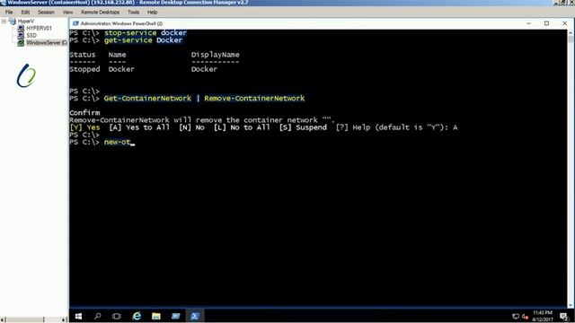 Windows container networking - Custom NAT смотреть онлайн