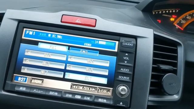 Honda Freed, модернизация магнитолы. Установка FM трансмиттера. Hands Free Bluet.mp4