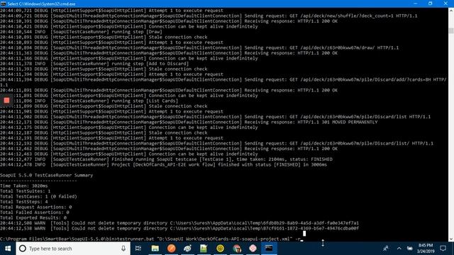 Part 2 of 2 : Execute SoapUI projects from command line Interface смотреть онлайн
