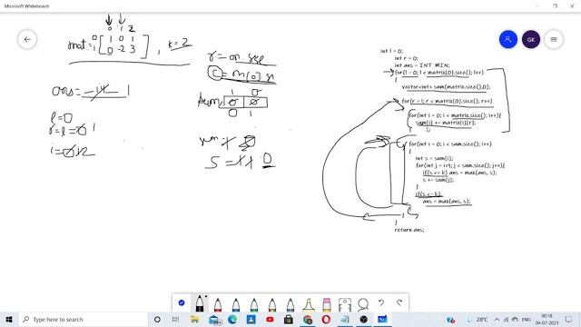 Leetcode Solution | Max Sum of Rectangle no larger than K | Easy coding Solution смотреть онлайн