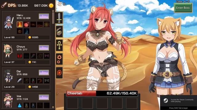 Sakura Clicker Part 1 смотреть онлайн