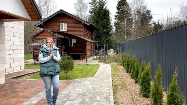 Светлана Кумова рассказывает про дизайн своего участка. смотреть онлайн