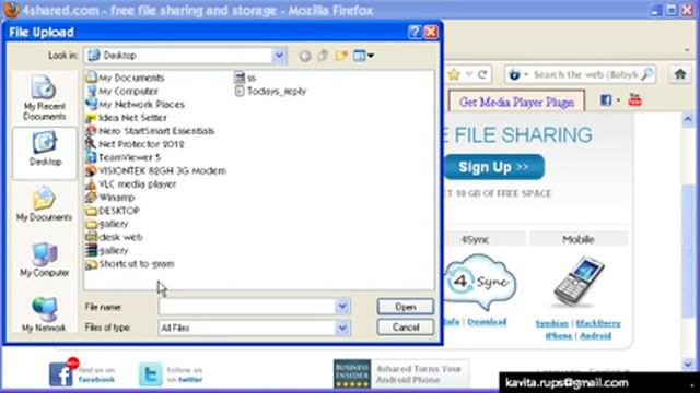 How to send or receive File larger than 20 MB using Internet смотреть онлайн